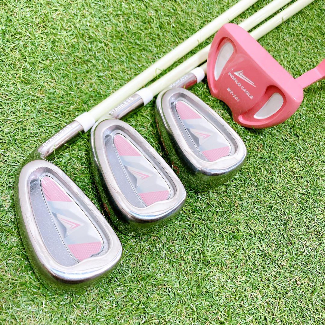 8 初心者オススメ　ゴルフクラブセット　レディース　FLEX L