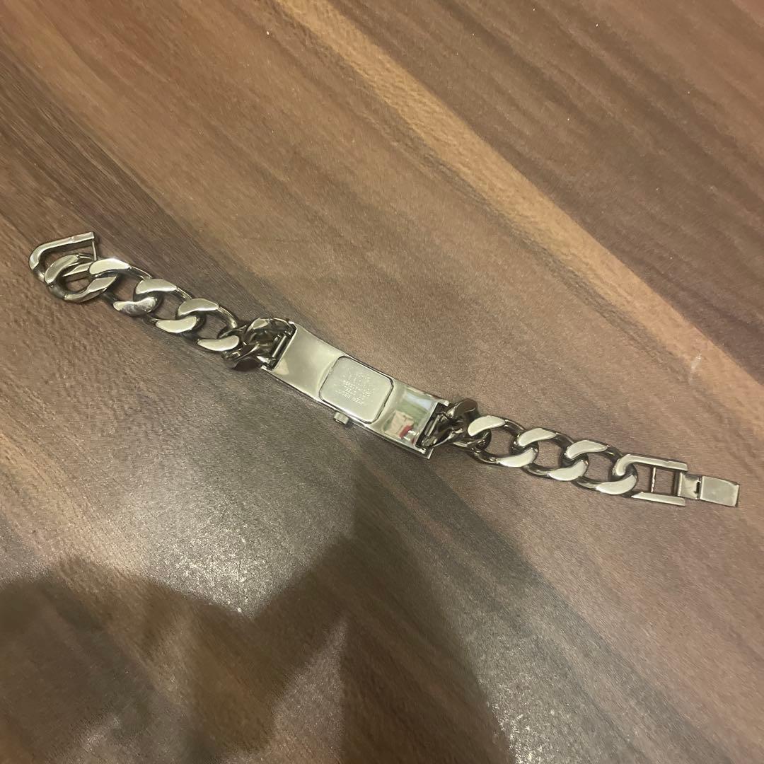 GAULTIER ステンレススチール チェーンブレスレット