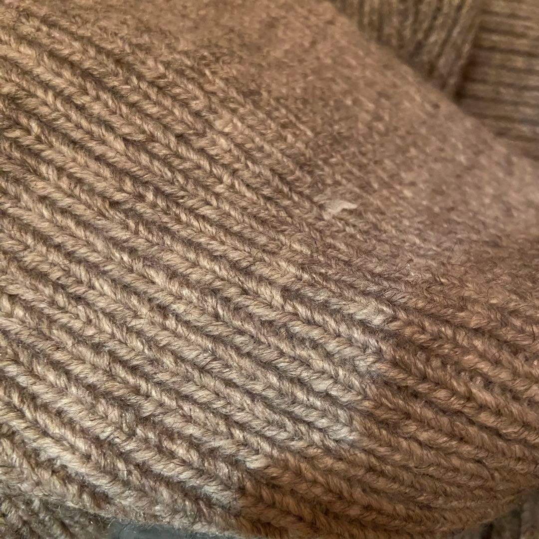 トップス andmary Baby ribbon knit tops gray