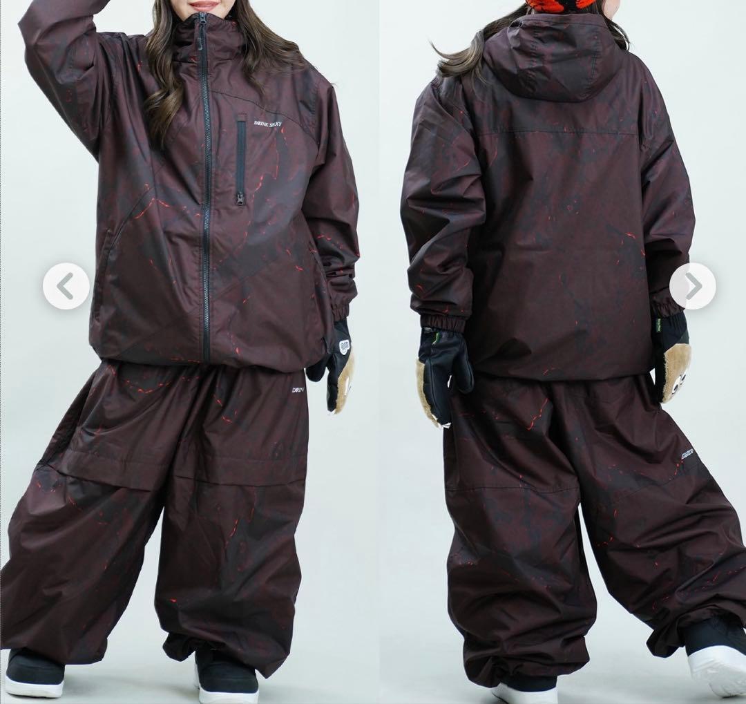 ビーエスラビット BSrabbit スーパーワイドパンツ スノーボードウェア