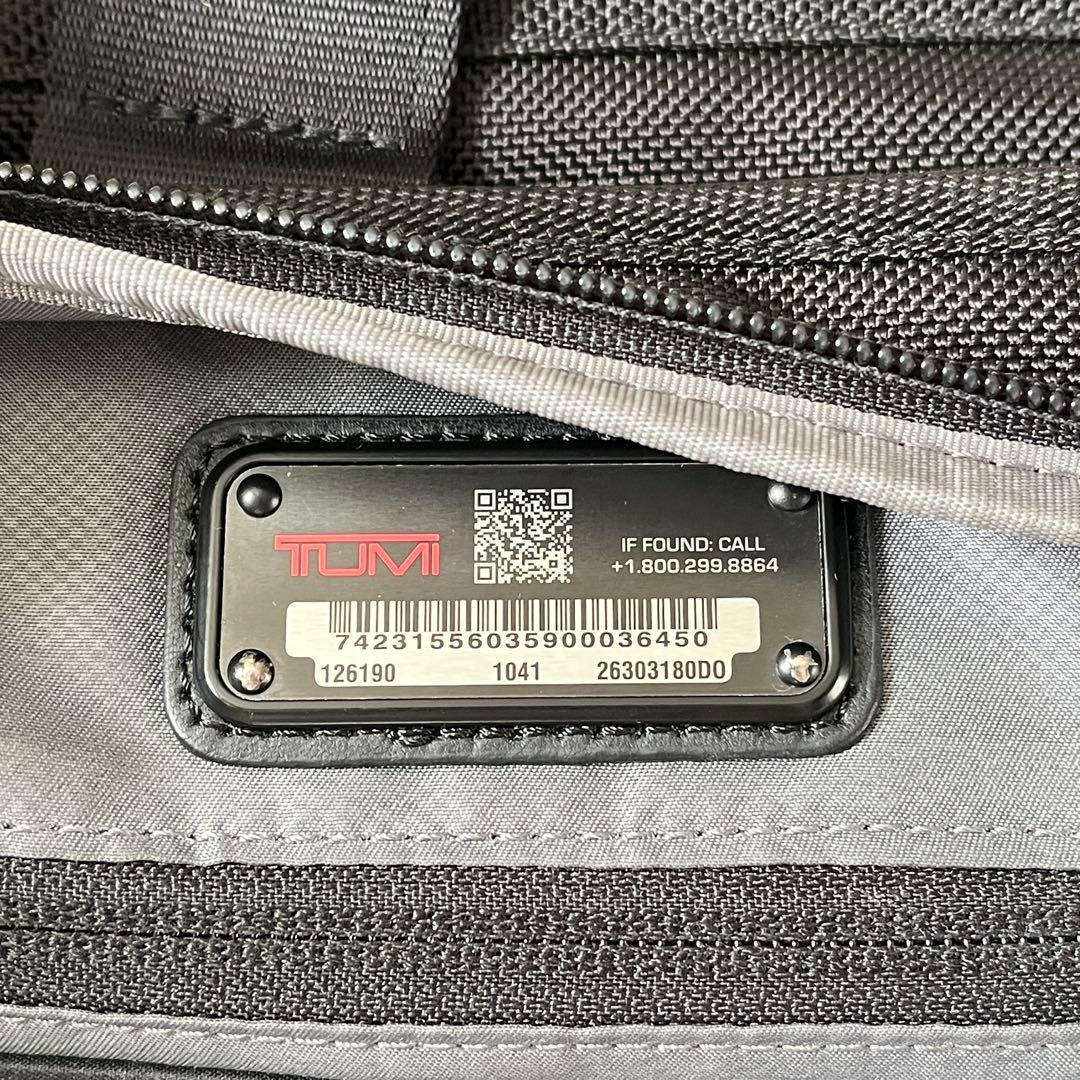 ⭐️極美品⭐️　TUMI アルファ3　3way　ビジネスバッグ　26303180D0