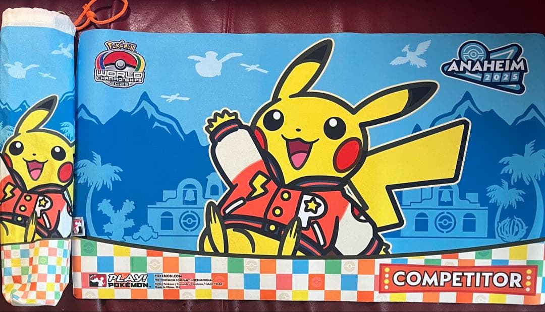 [最安値] WCS 2025 プレイマット 選手 限定 アナハイム ポケモン