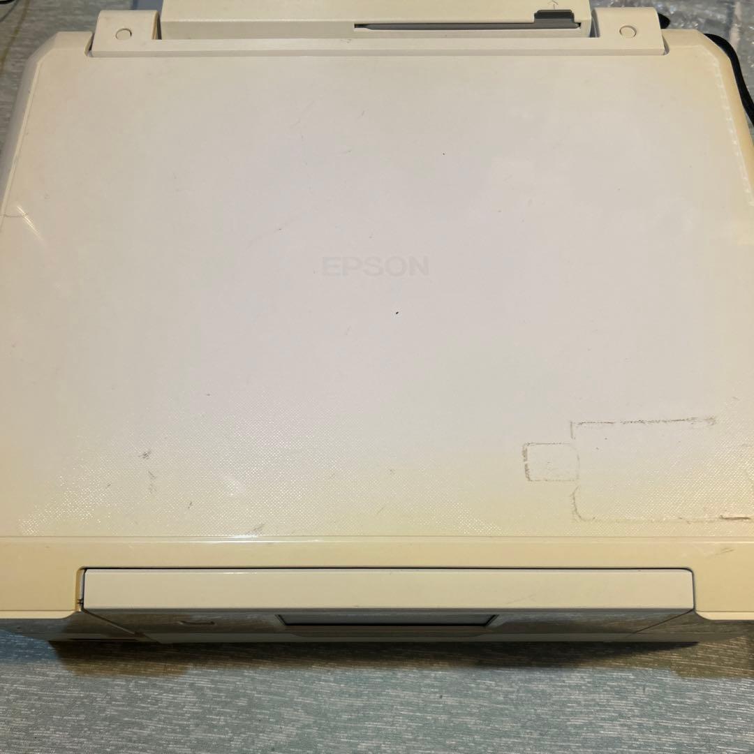 EPSON EP-808AW ホワイト ジャンク品 本体　コード付き