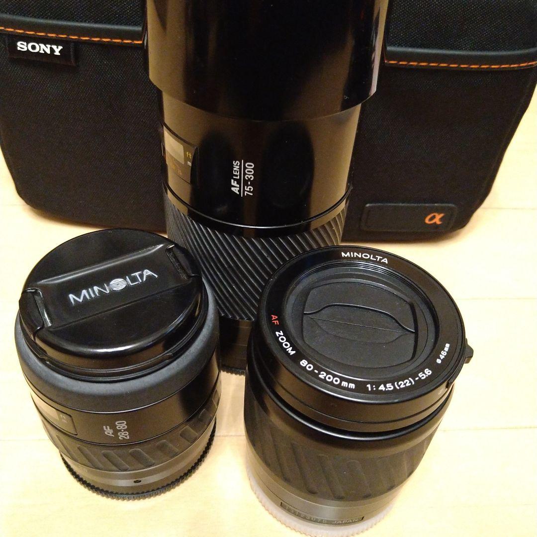 SONY α300 デジタル一眼レフ レンズ