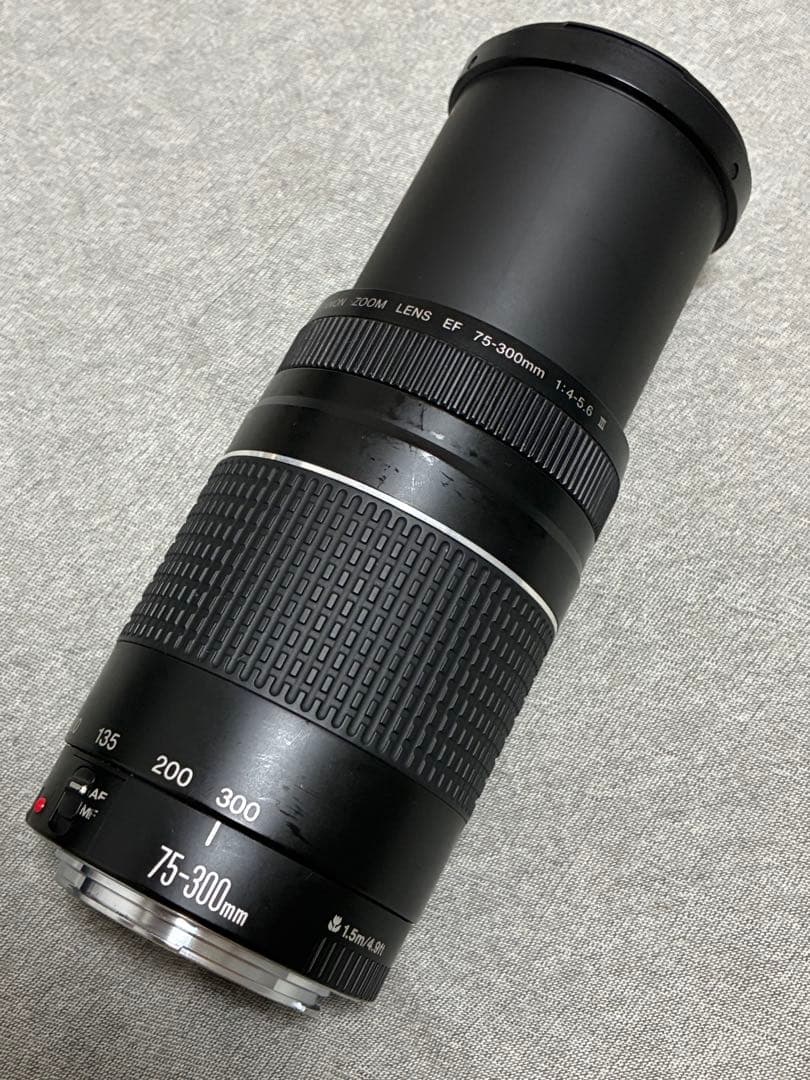 ⭐️完動品⭐️ Canon EF 75-300mm F4-5.6 III 望遠レンズ