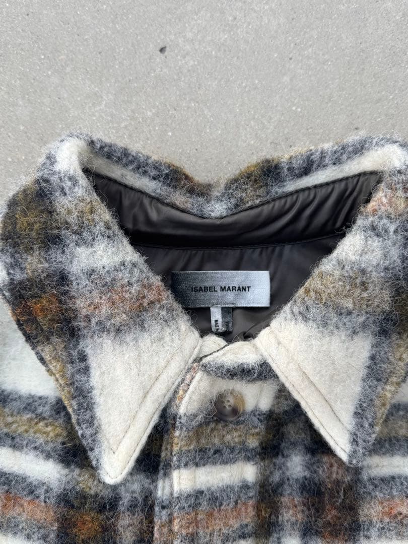 【19AW】ISABEL MARANT mohair check jacket
