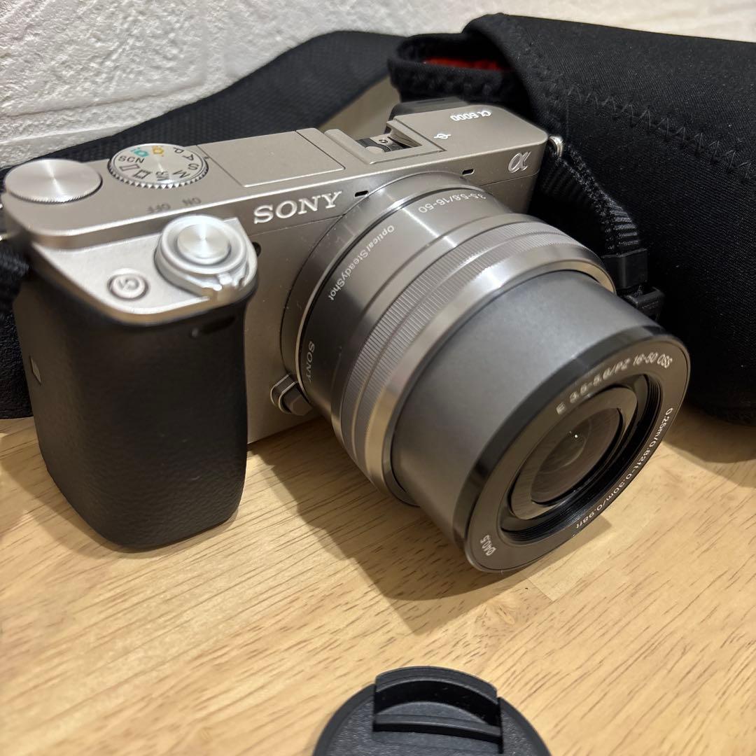 トコぺデイア ソニー　一眼レフ　ミラーレスカメラ　a6000 シルバー