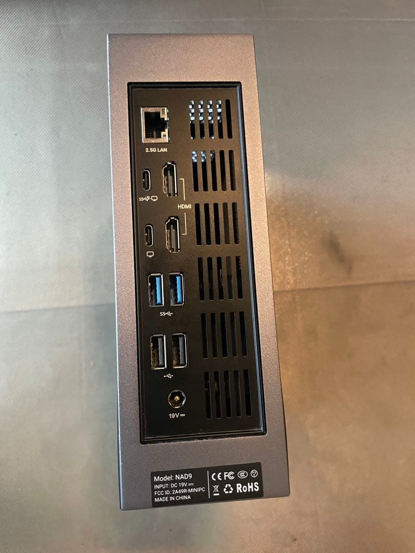 【ジャンク】MINISFORUM Neptune Series NAD9