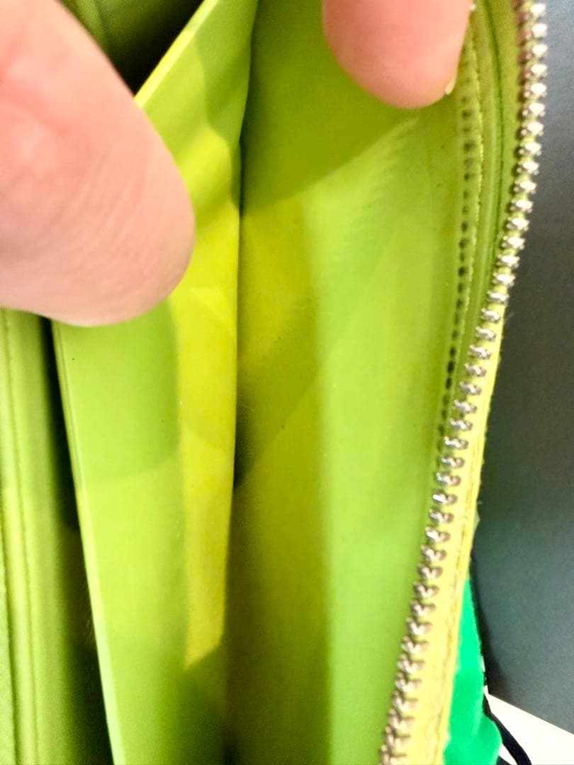 ボッテガヴェネタ　デボストカーフファスナーウォレット　長財布