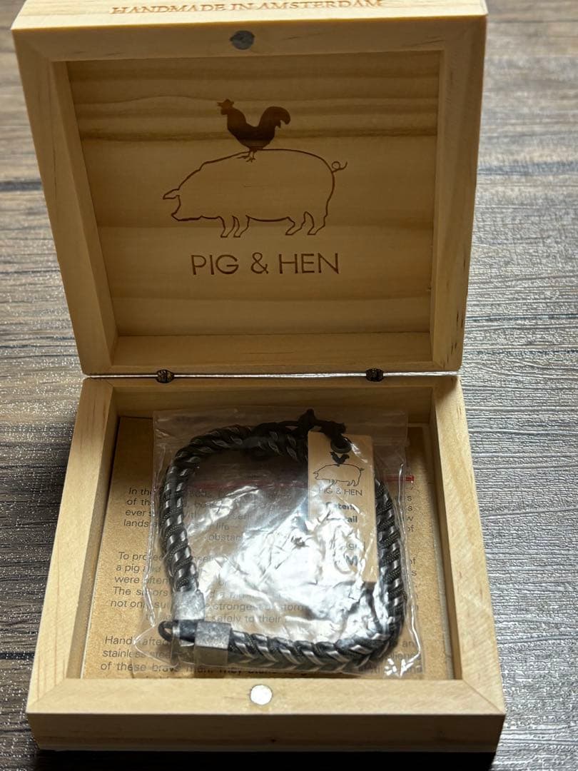 アクセサリー PIG & HEN Catena Foxtail Army S/M