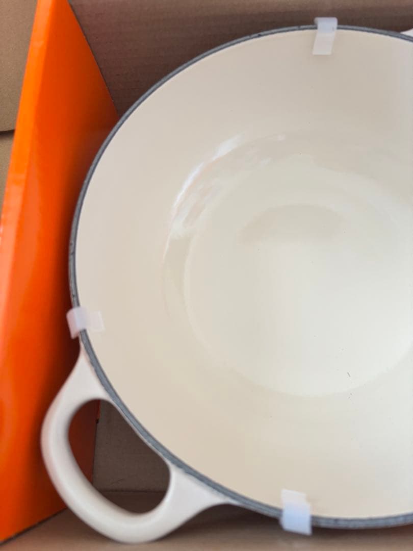 ルクルーゼ　マルミット 22cm ブリオッシュ (シルバーツマミ)新品未使用