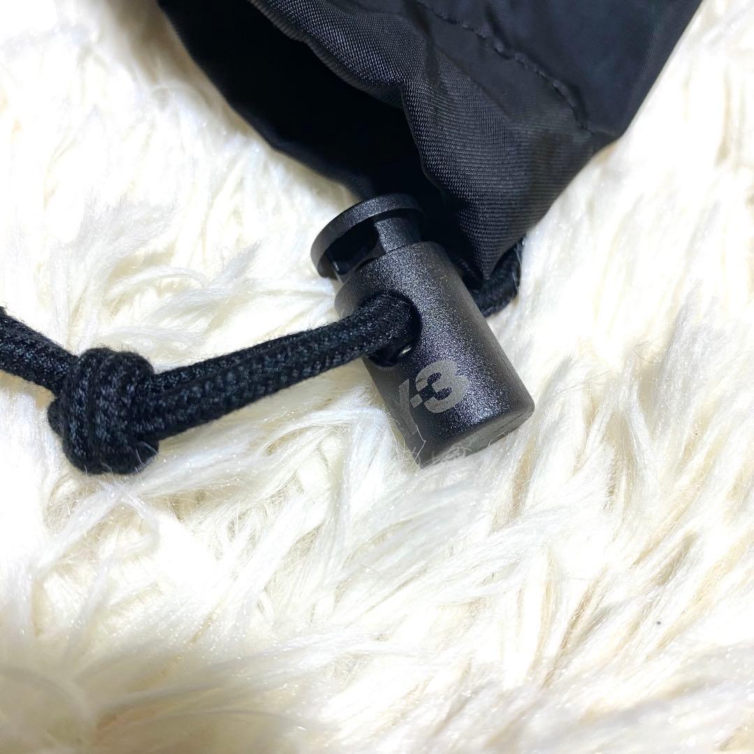 【良品】★Y-3 adidas★クロスボディバッグ★黒 ロゴ 多ポケット 袋内蔵