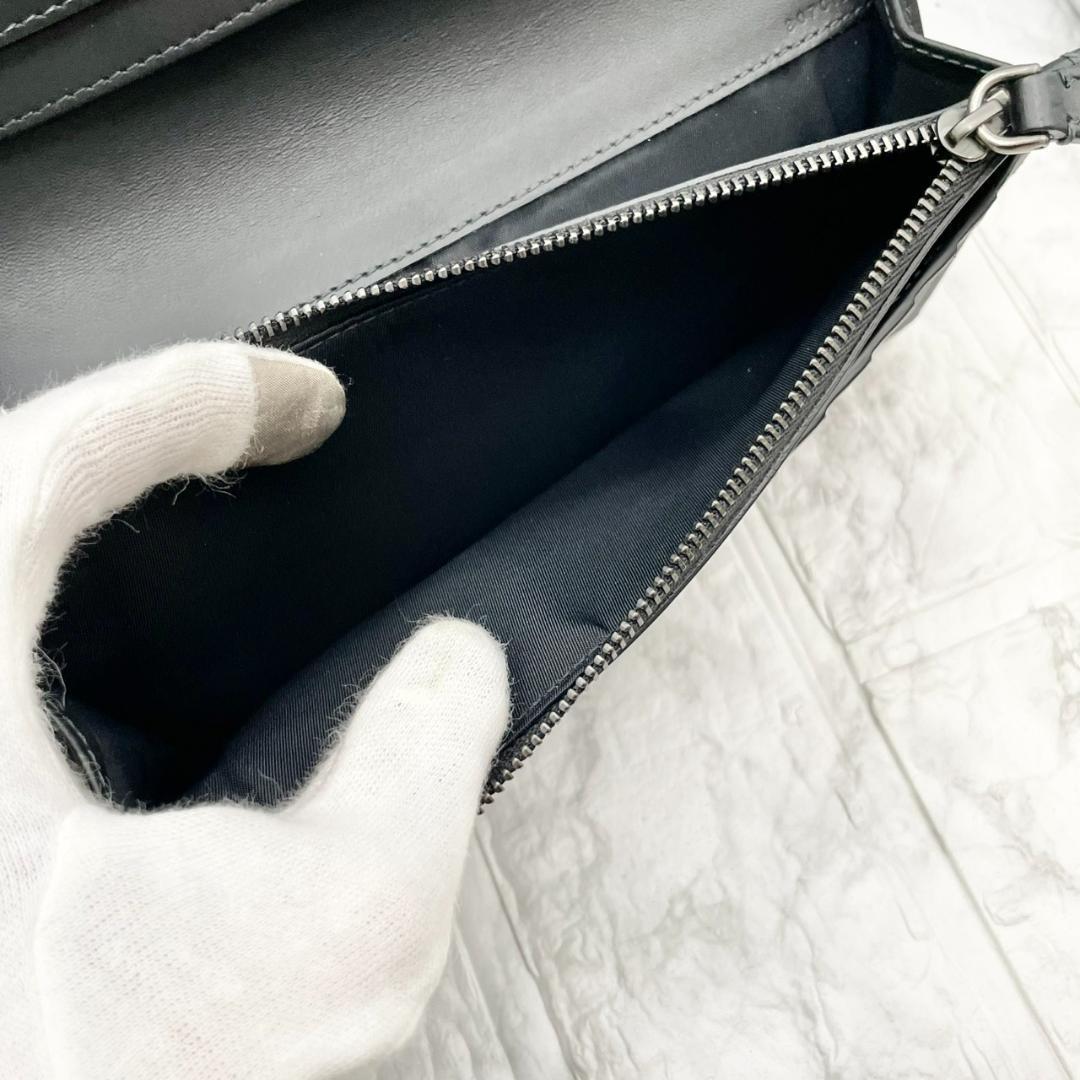 未使用級✨ Burberry バーバリー　長財布 二つ折り スモークドチェック