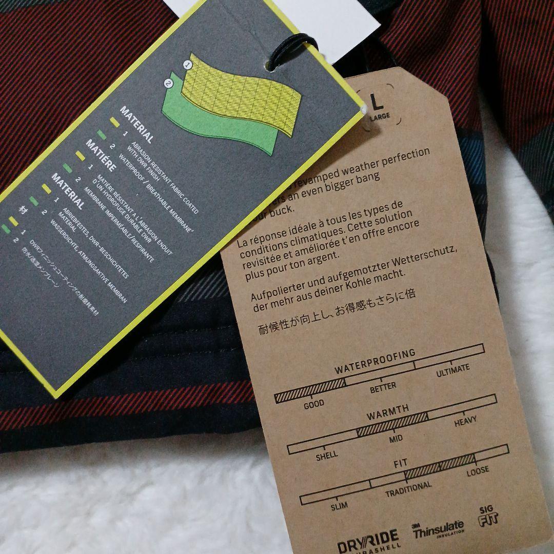 【新品】BURTON バートン　スノボジャケット 　L　メンズ DRYRIDE