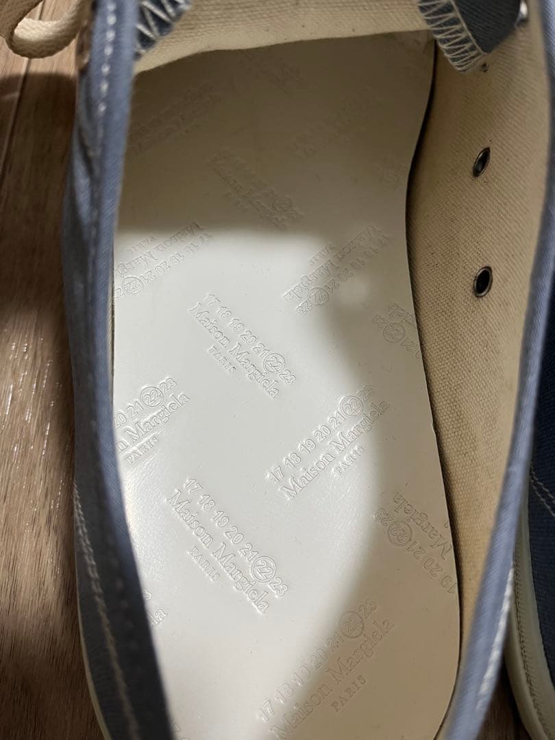 J*t様 Maison Margiela タビ　スニーカー　ブルー　EU42