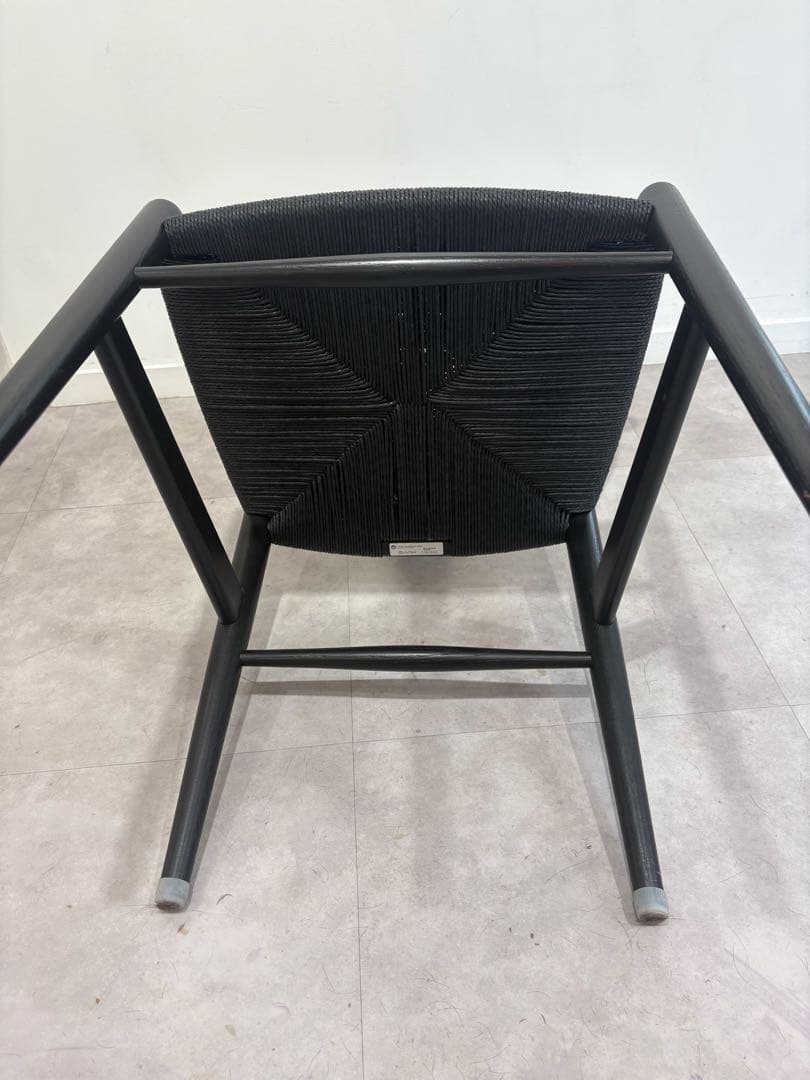 カール・ハンセン&サン　ブラック　Yチェア　CH24