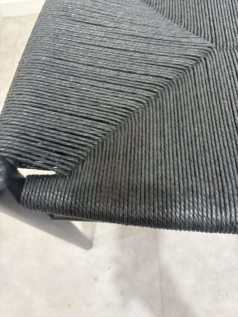 カール・ハンセン&サン　ブラック　Yチェア　CH24