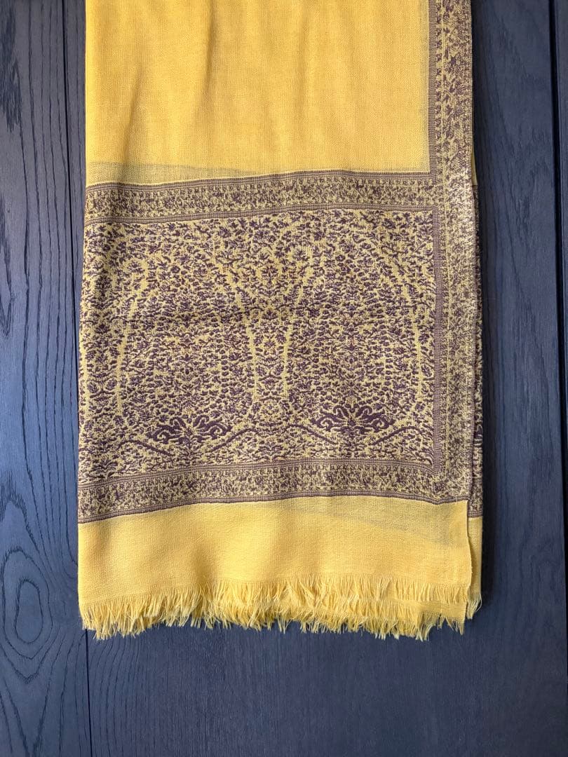 L'Appartement PETRUSSE イエロー ショール ストール
