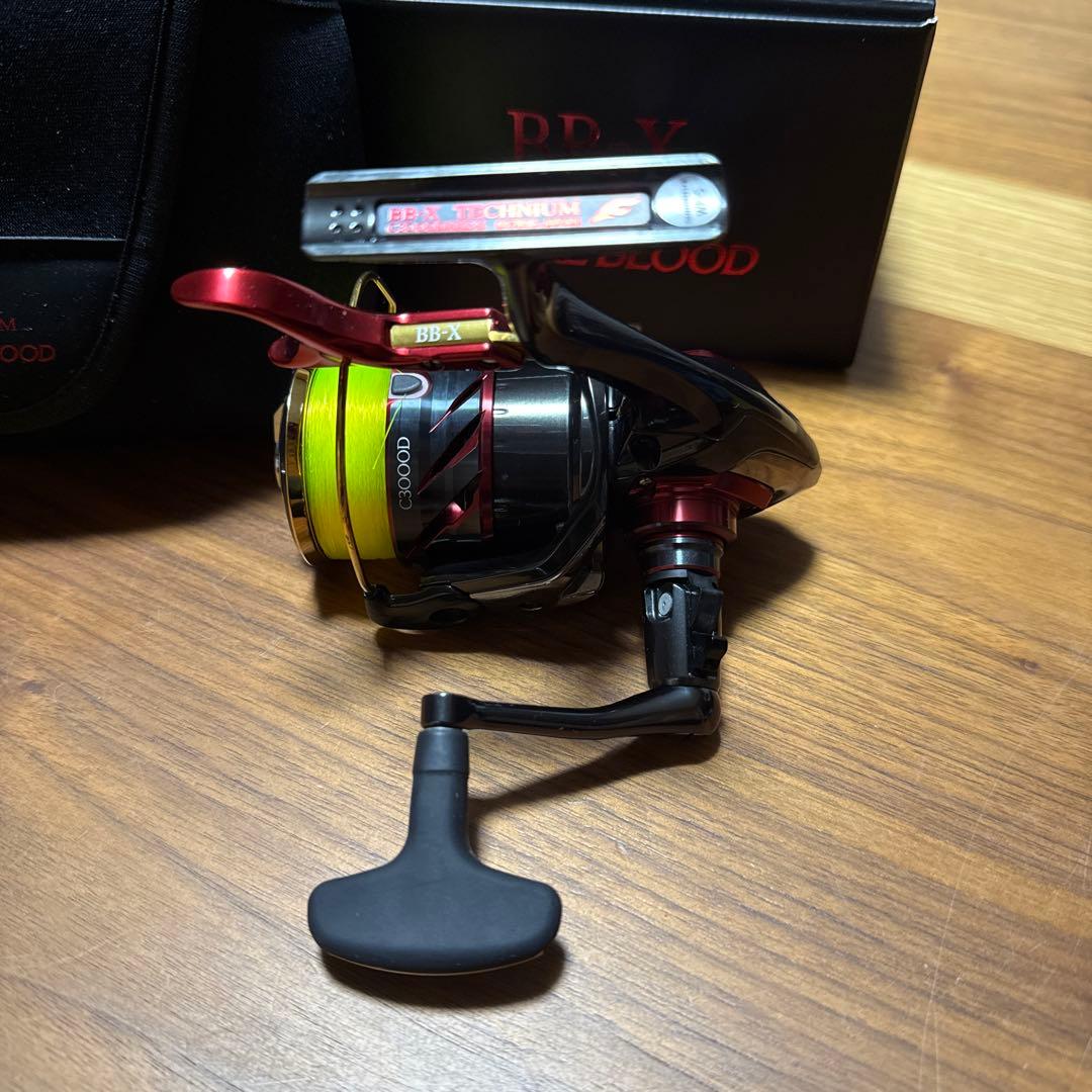 シマノ24BB-XテクニウムファイヤーブラッドC3000DXXGL最終値下げ‼️