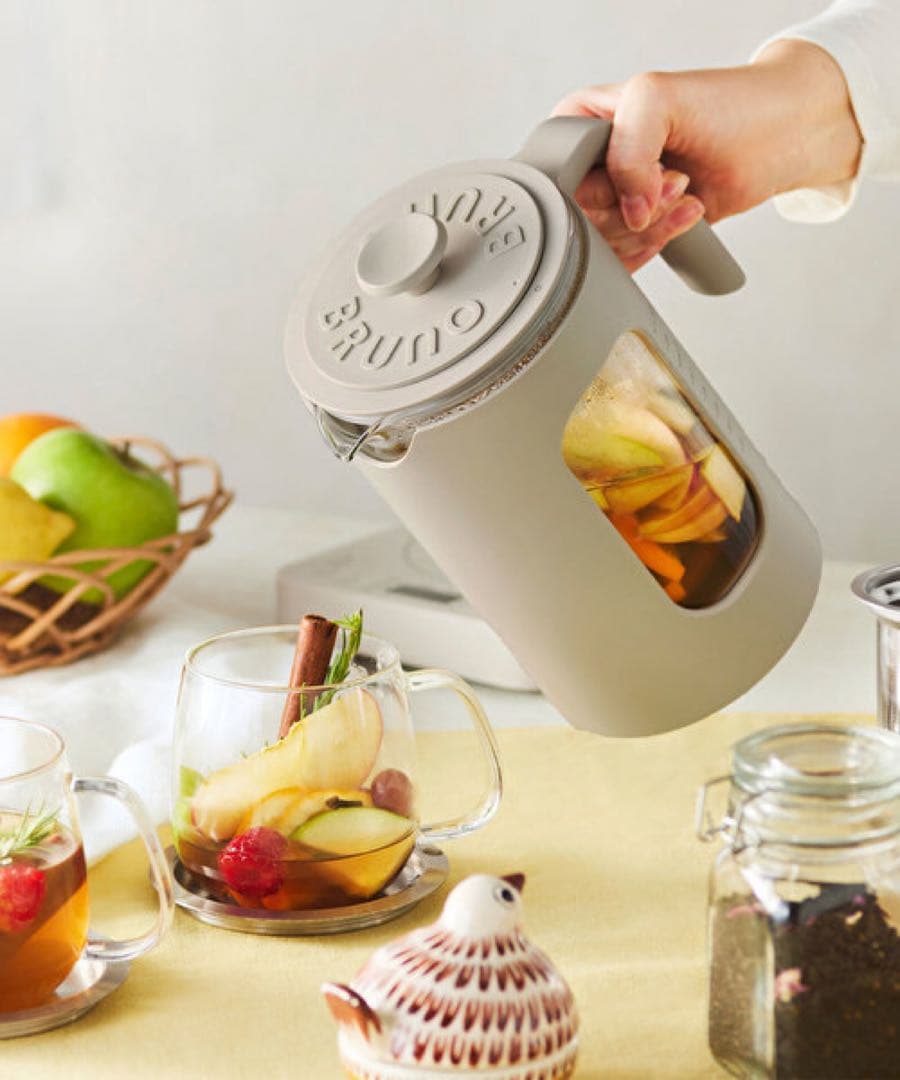 BRUNO 電気ケトル Warm Gray【新品・未使用】箱あり☆取説有り