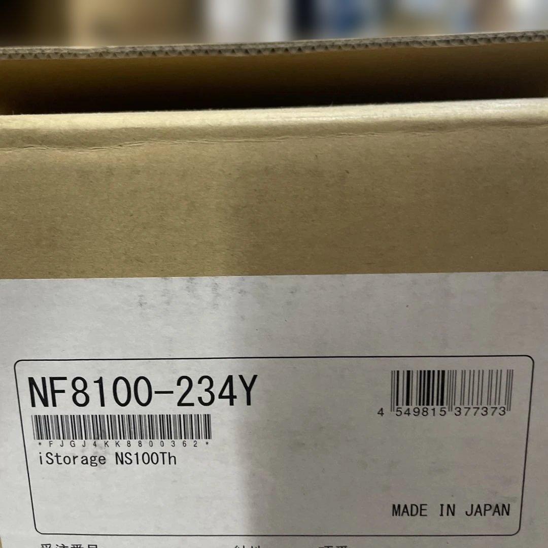 サーバー NECiStorage NS100Th NF8100-234Y