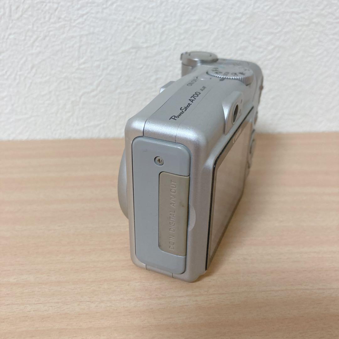 動作確認済　Canon キヤノン PowerShot A700　外箱付　デジカメ