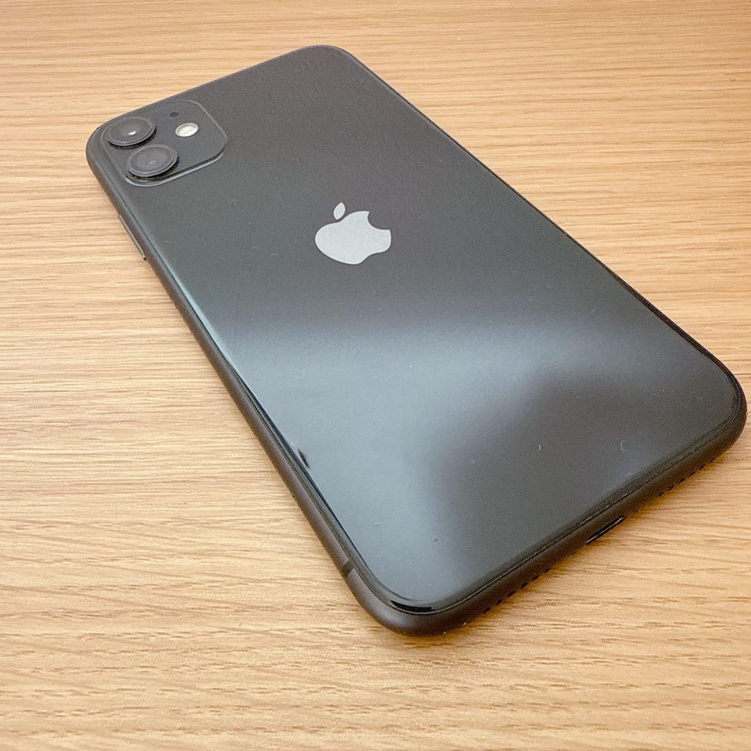 iPhone 11 64GB ブラック SIMフリー バッテリ83%【訳あり】