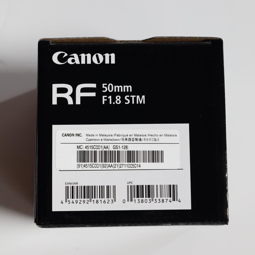 (美品) canon rf50mm f1.8 stm キャノン