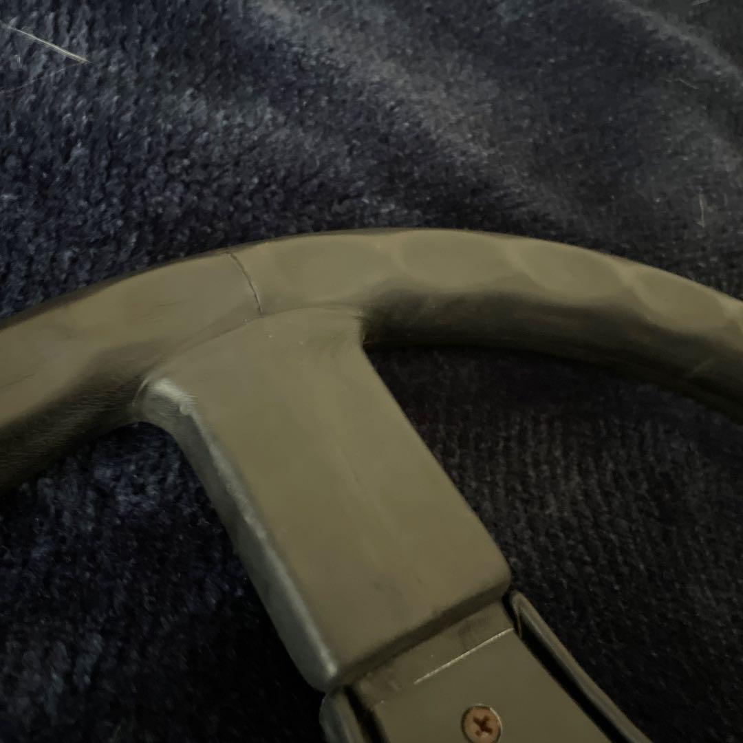 ELEGANZA ステアリング 3本スポーク ブラック　イタリア製