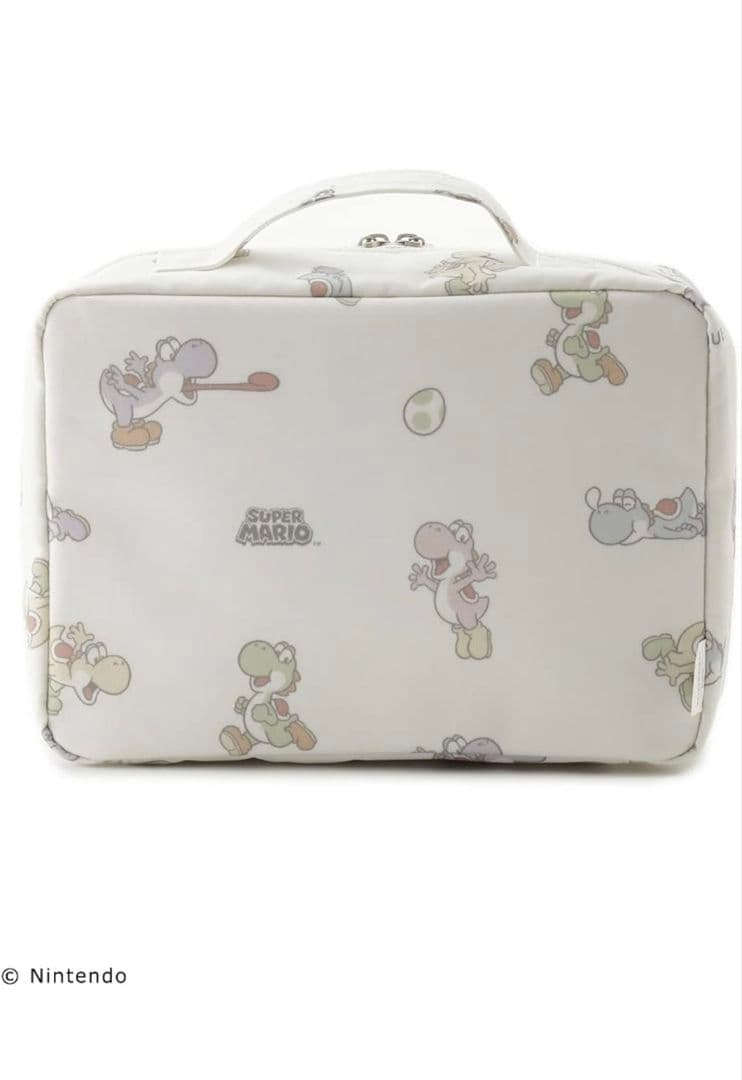 専用です。【ジェラートピケ】スーパーマリオ ヨッシー柄 おむつポーチ 小物入れ