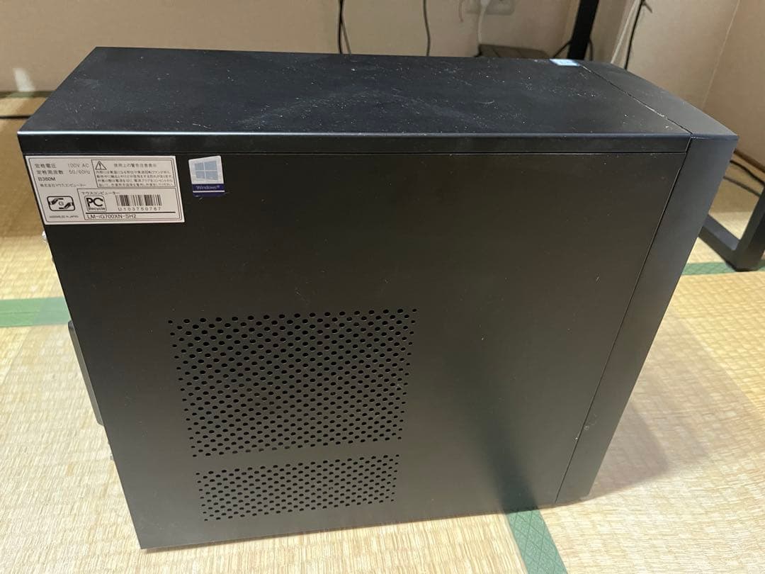 【動作確認済】デスクトップPC / Core i7-8700 / メモリ16GB