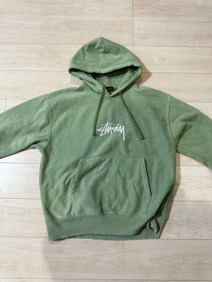 Stüssyフード付きパーカー