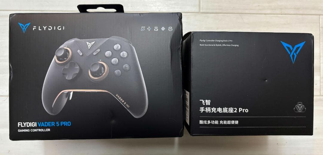 FLYDIGI Vader 5 Pro ゲームコントローラー 充電ドック付属