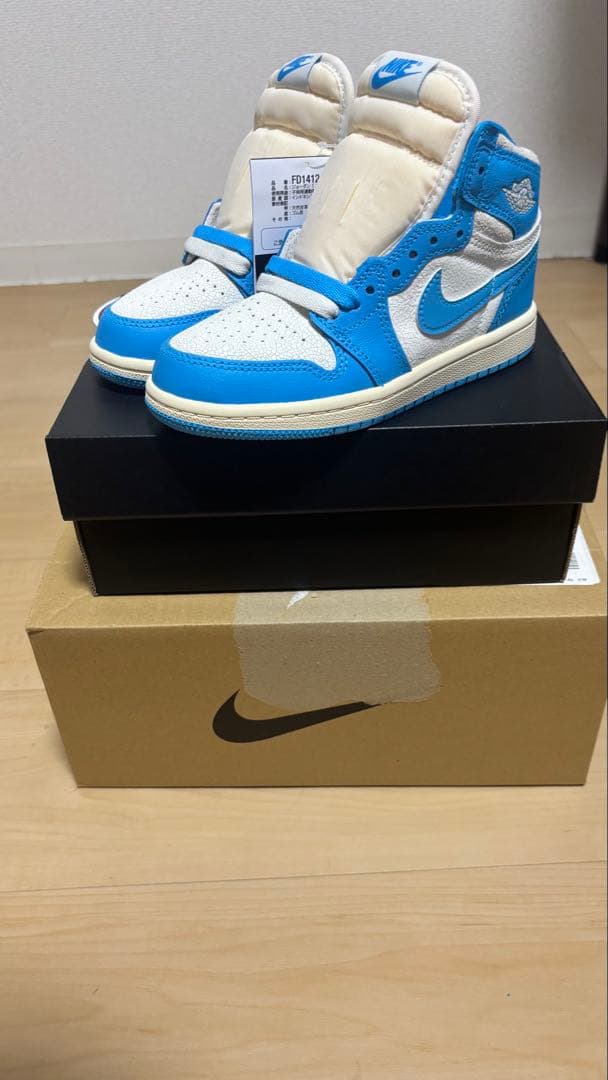 スニーカー Nike PS AirJordan 1 HighOG UNCReimagined