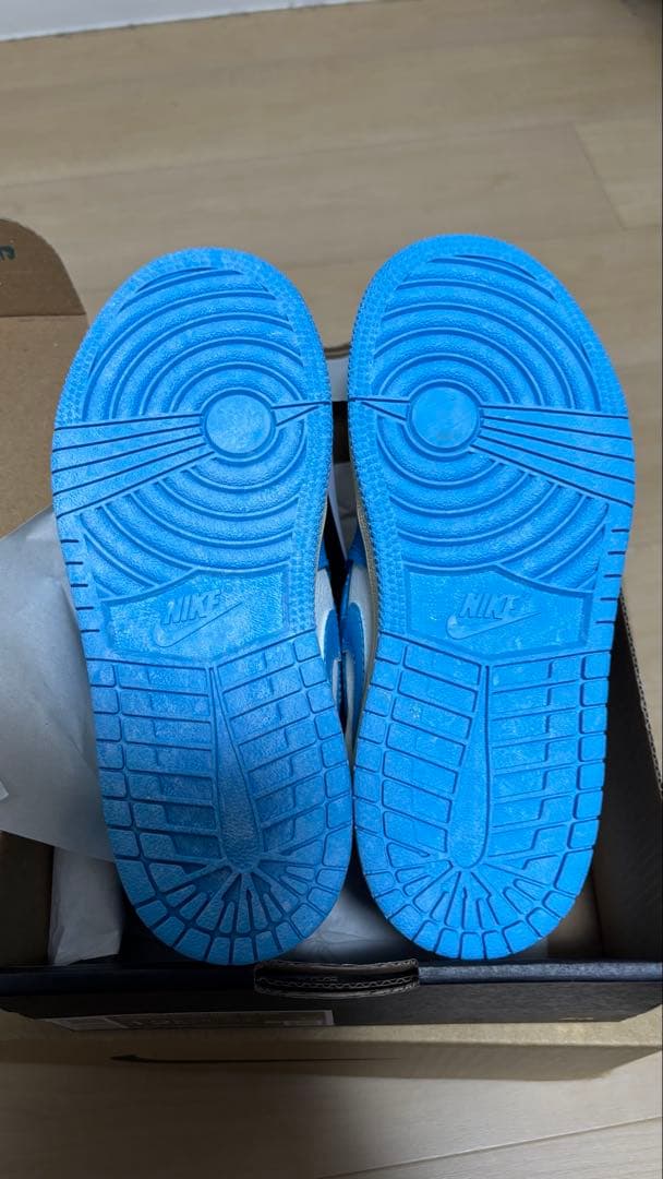 スニーカー Nike PS AirJordan 1 HighOG UNCReimagined