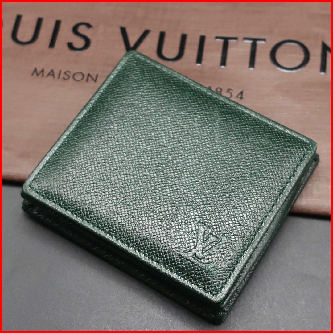 正規品 ルイヴィトン ケース 小銭入れ ポルトモネボワット タイガ 緑