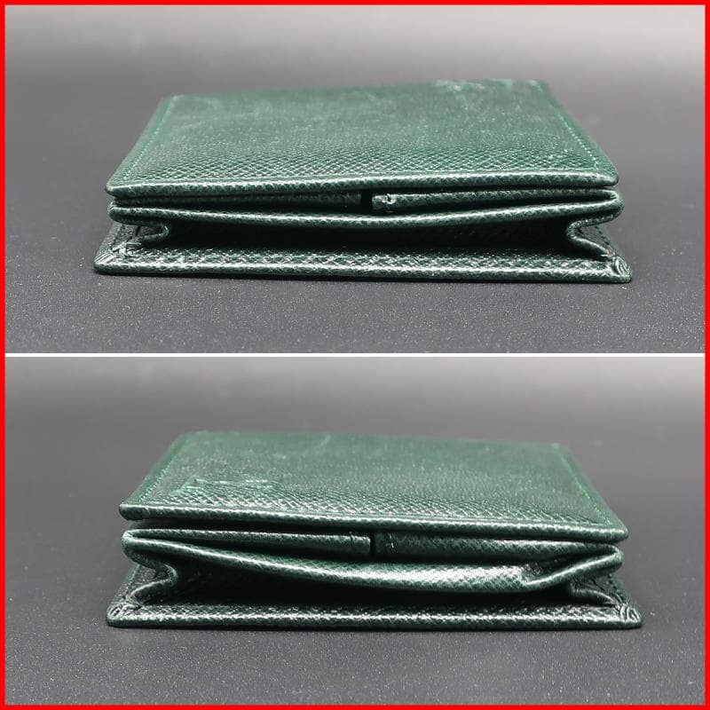 正規品 ルイヴィトン ケース 小銭入れ ポルトモネボワット タイガ 緑