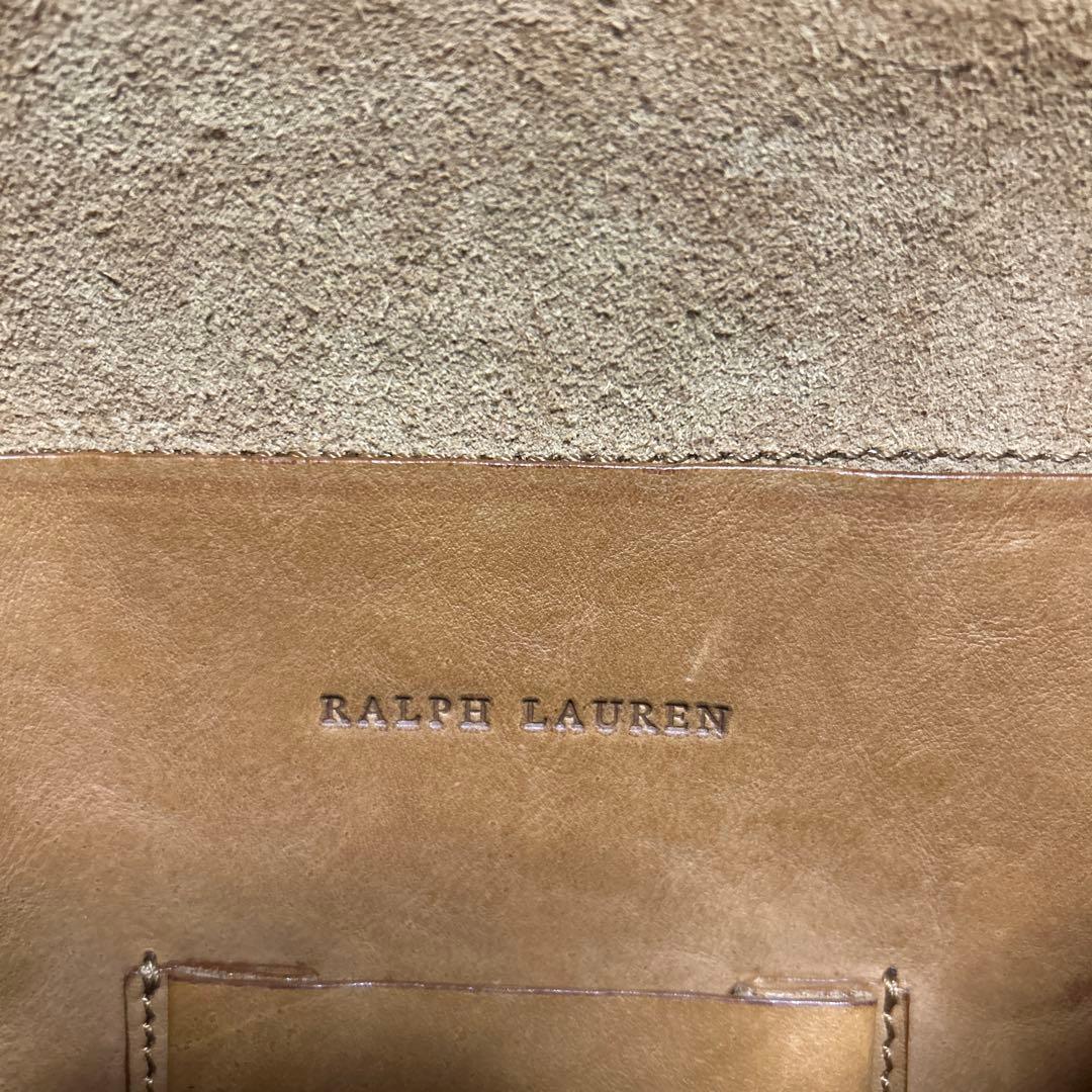 ラルフローレン　レザー メッセンジャーバッグ