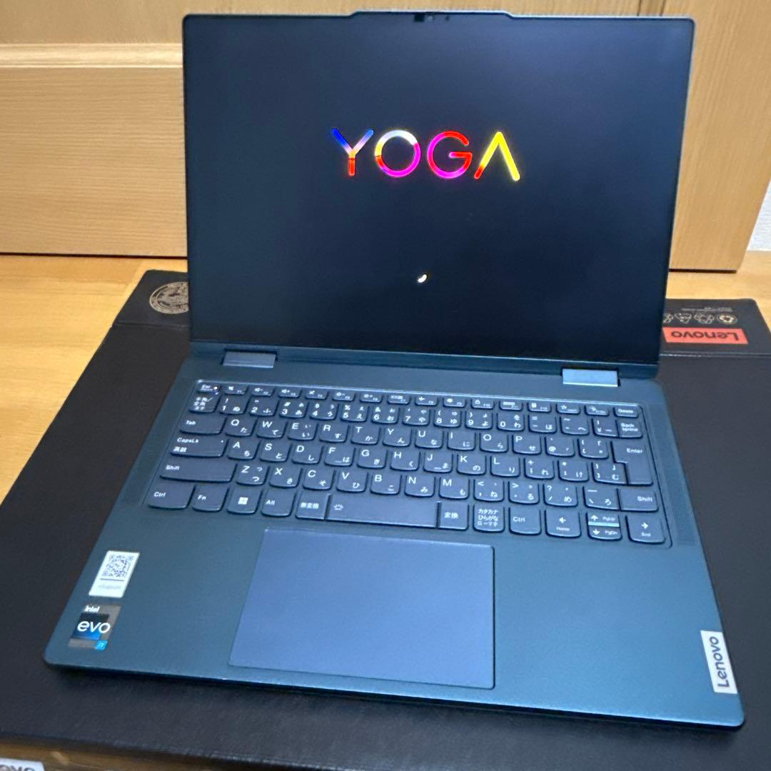 美品 Lenovo Yoga7 Gen8 i7/16G/512G デジタルペン