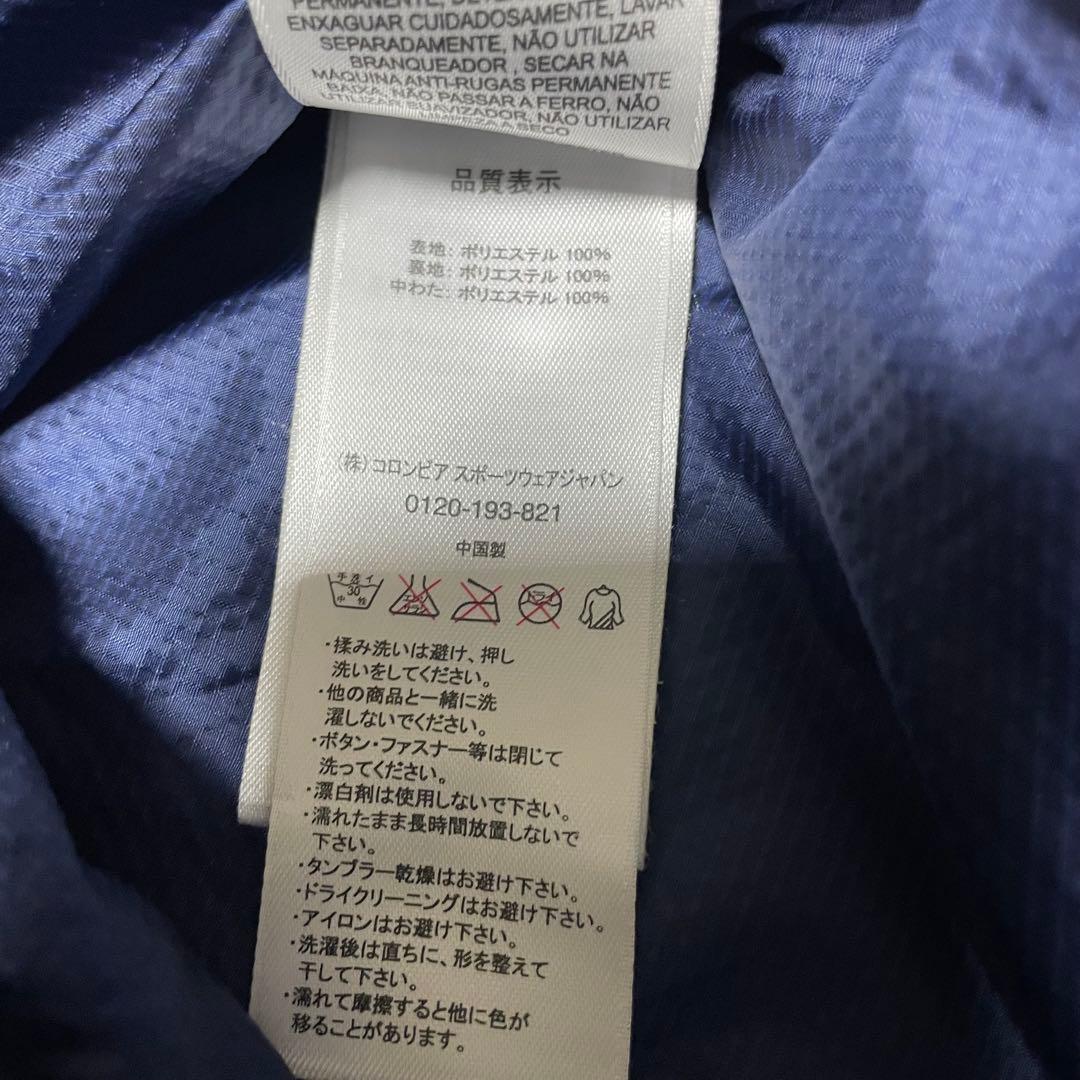 コロンビア hooded puffer jacket チェック　キルティング　S