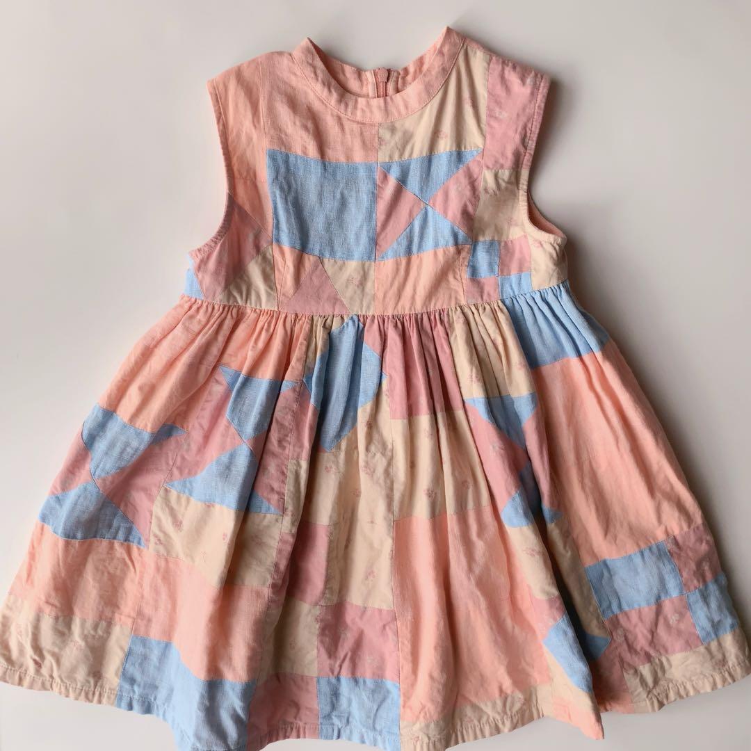 apolina kids■Wendy Dress Patchwork