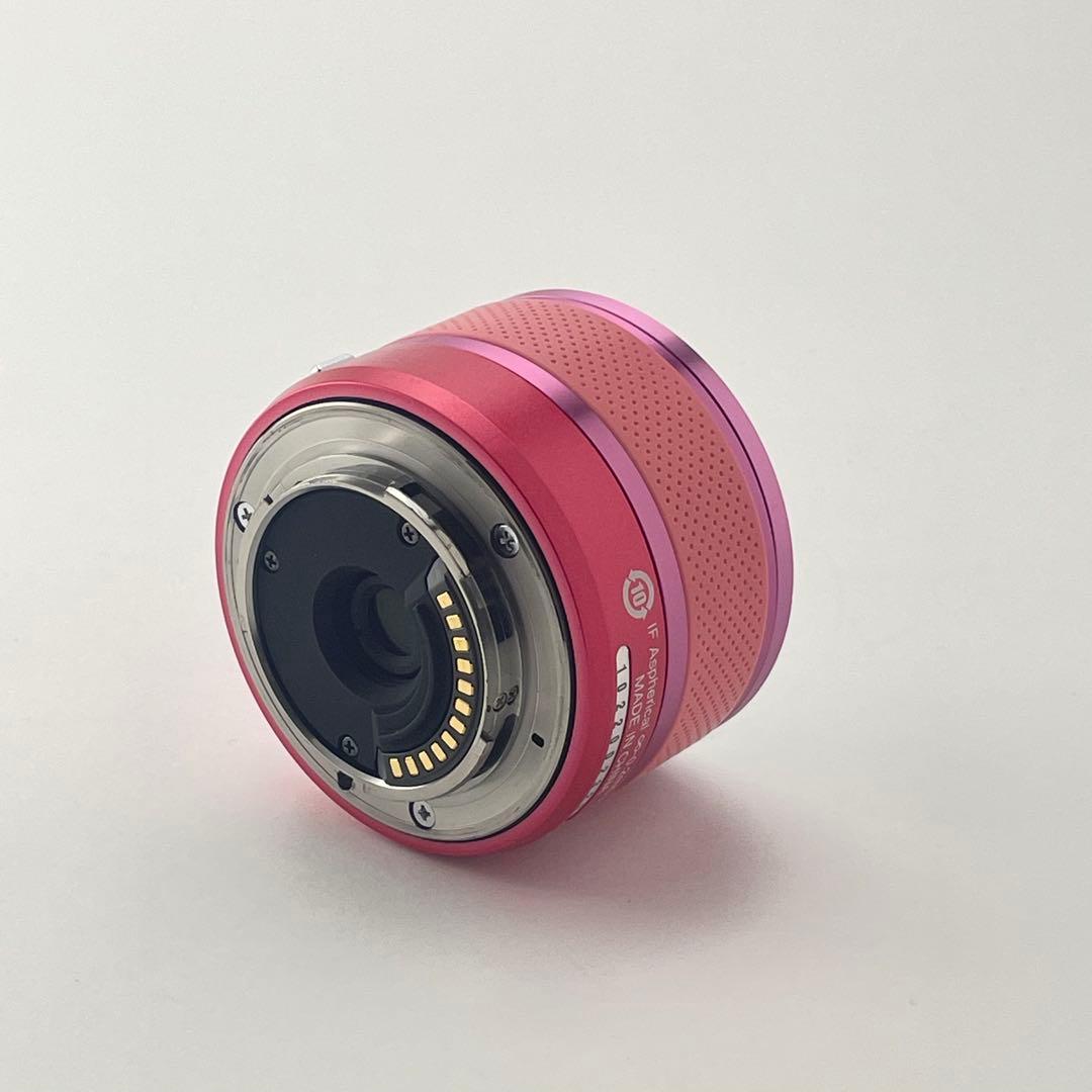 【極上美品・返品保証】Nikon1 J2ピンク10-30 レンズキット