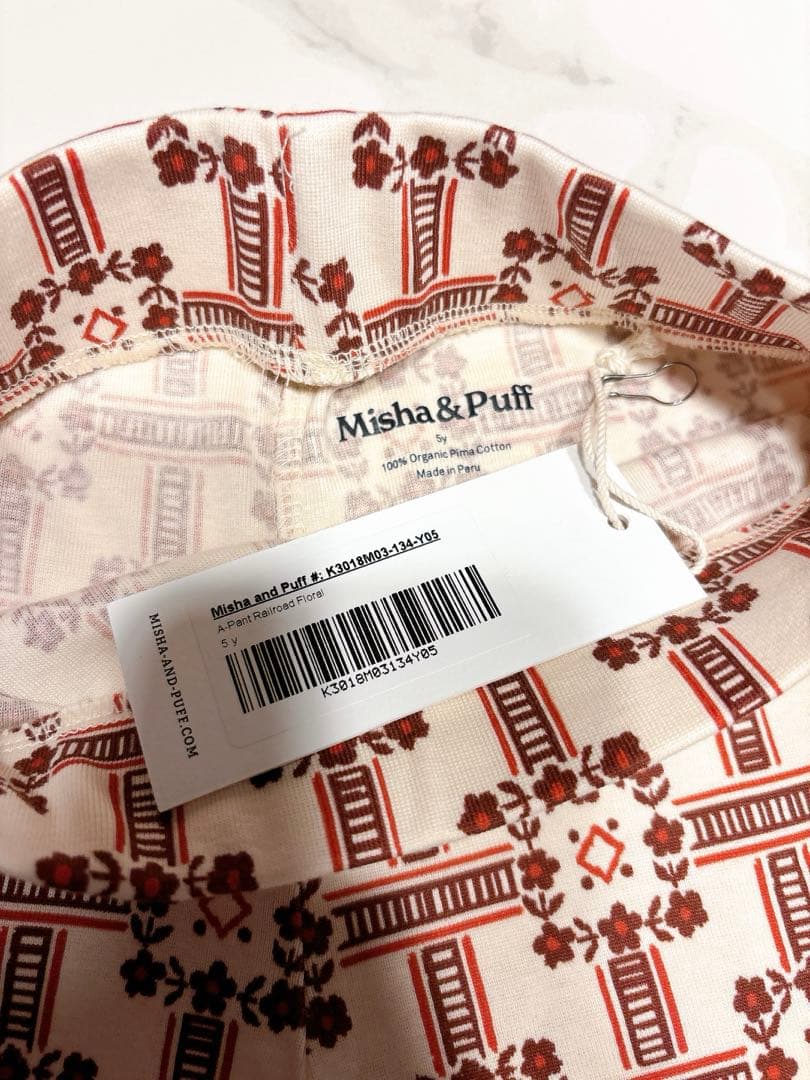 ボトムス・スパッツ misha and puff A-Pant Railroad Floral 5y