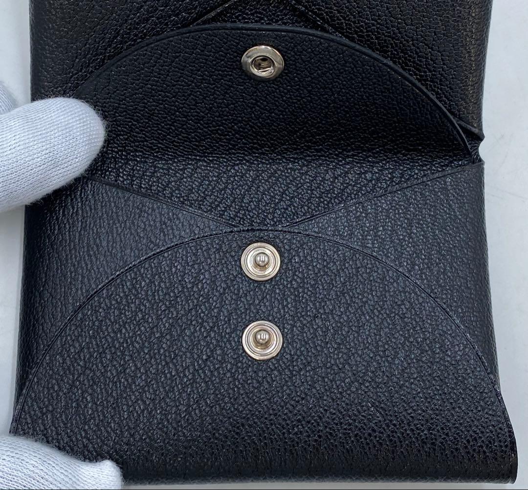 HERMES エルメス カルヴィデュオ ブラック ケース