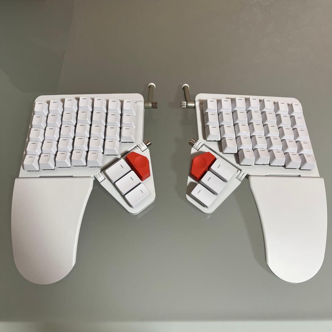 Moonlander Mark 1 分割型キーボード ホワイト