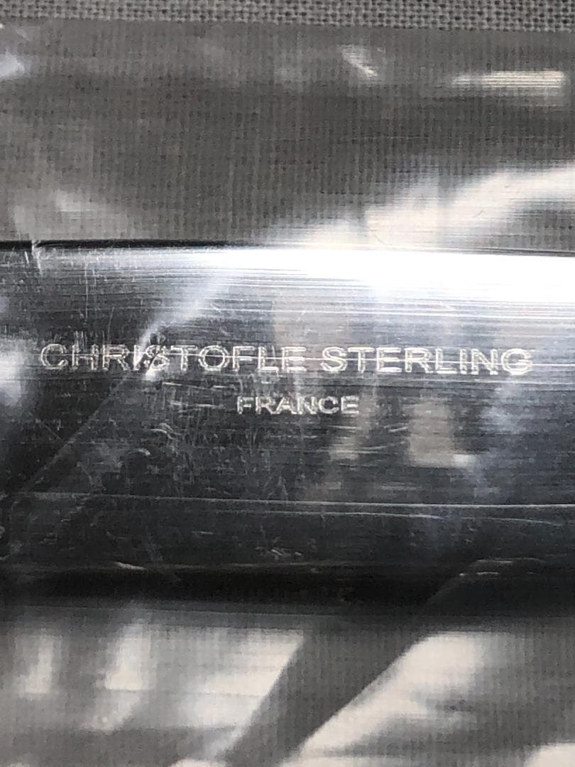 未使用未開封 クリストフル デザートナイフ アリア STERLING 925 ①