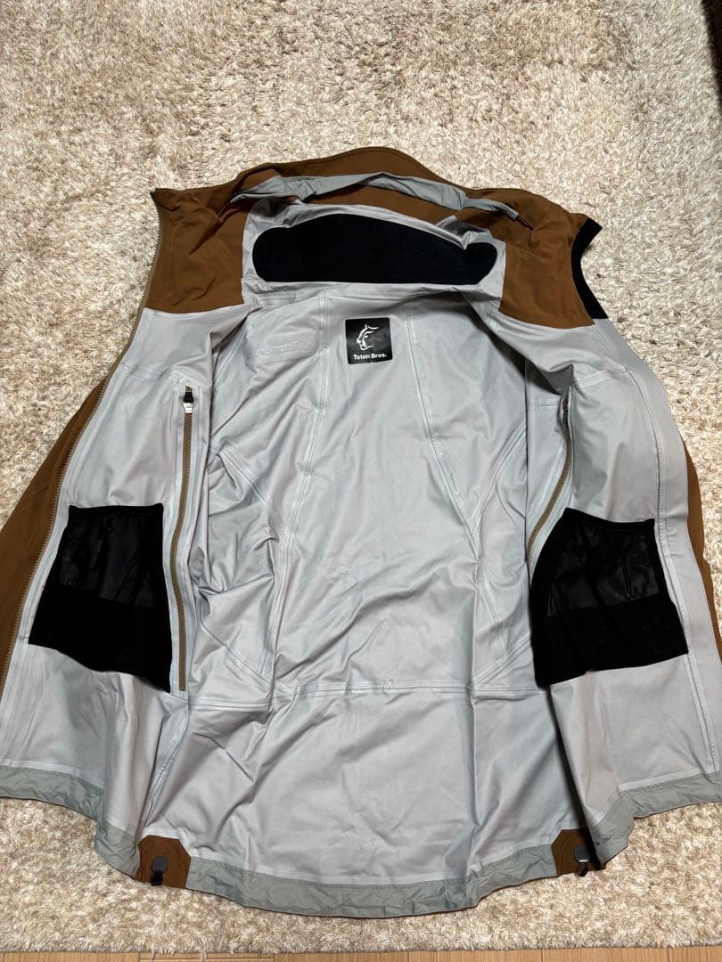 Teton bros. TBジャケット　Mサイズ　Brown