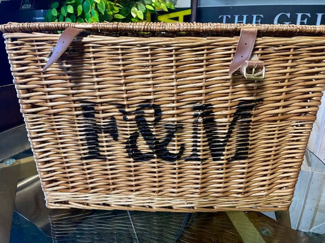 英国 フォートナム＆メイソン カゴ バスケット ラージサイズ　ハンパー ②