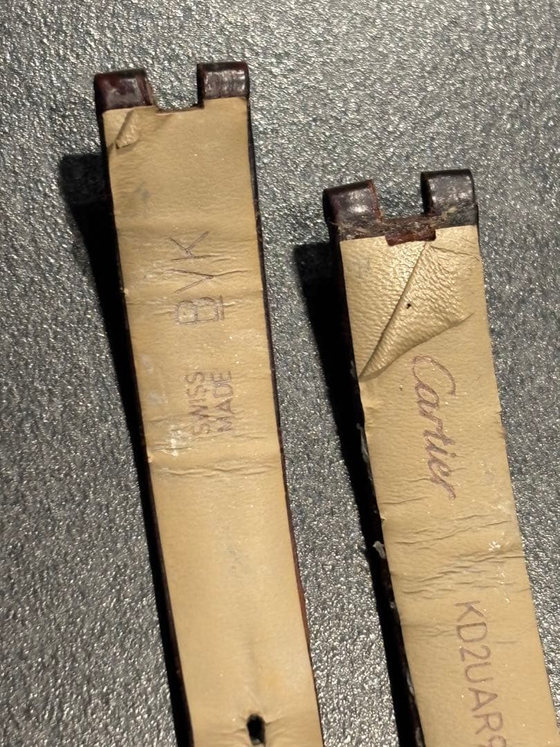 Cartier レザーベルト