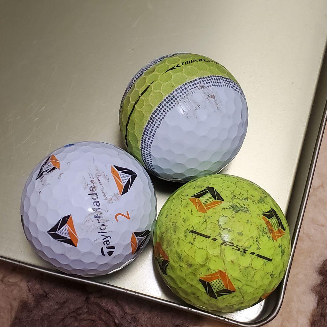 テーラーメイドロストボール年式種類混合 練習用 82個